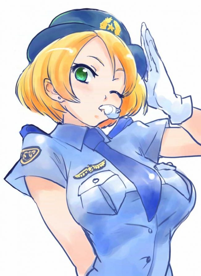 【エロ漫画】エロい婦警さんたちのエロ同人のフルカラーエロ画像ですぅ！ (49)