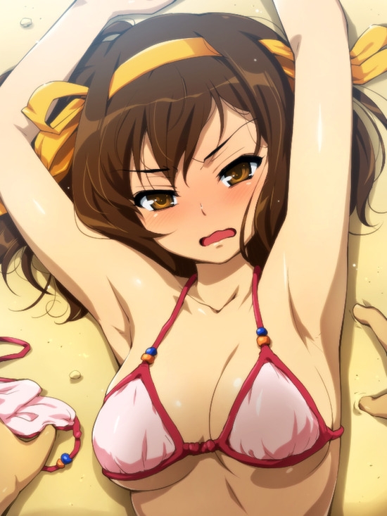 【エロ漫画】涼宮ハルヒの憂鬱のエロ同人のフルカラーエロ画像ですぅ!17(4)