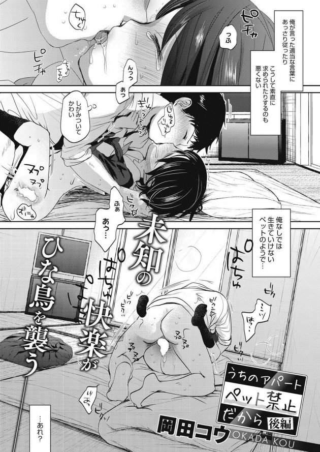 ペットのように従順なロリ幼女が愛しくなってきてしまった…│うちのアパートペット禁止だから 後編 (2)