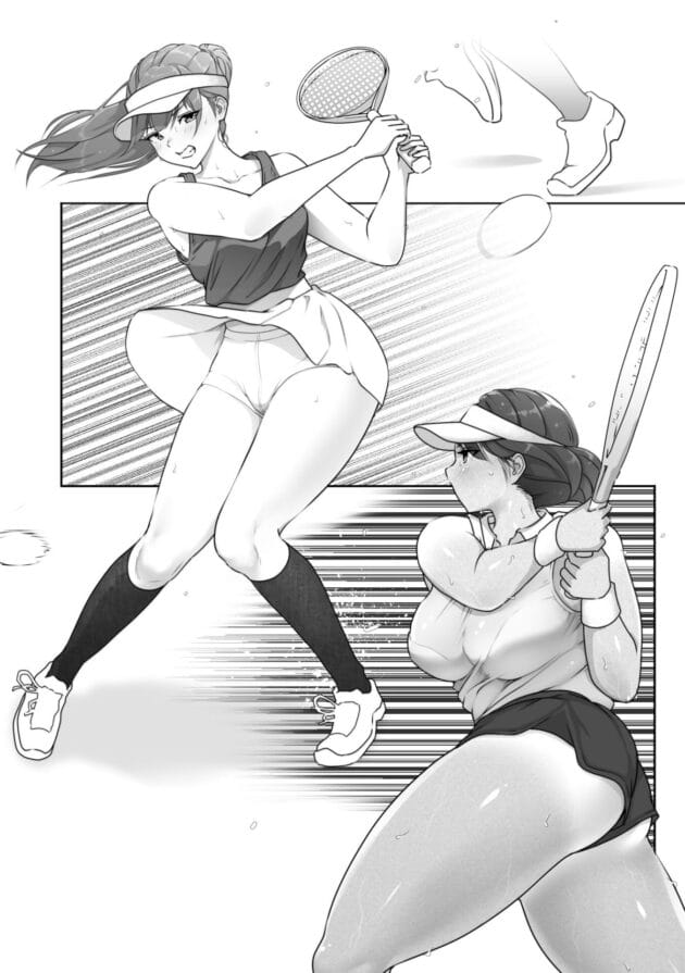 【エロ漫画】女子テニス部のJKが野球部に脅されて剥かれます【エロ同人 無料】(3)